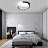 Дизайнерский светодиодный светильник на потолок VIMA 40 см  Белый фото 4