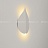 Светодиодный настенный светильник в виде металлического листка LISSEN фото 8