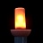 Лампа LED c Эффектом пламени фото 3