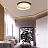 Дизайнерский светодиодный светильник на потолок VIMA 60 см  Белый фото 5