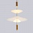 Подвесной светильник Flamingo Золотой H фото 17