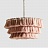 Подвесная люстра с декором из текстильных кистей TASSEL Розовый фото 4