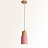 Деревянный подвесной светильник в скандинавском стиле PIPE WOOD SHORT Белый фото 6