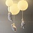 Серия потолочных светильников Мишка на шаре WASTY модель D средний фото 17