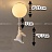 Серия потолочных светильников Мишка на шаре WASTY модель C средний фото 5