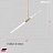 Светильник AGNES Серебро (Хром)Горизонталь100 см   фото 6