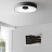Минималистичный потолочный светильник с асимметричным дизайном ECLA 47 см  Черный фото 11