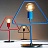 Дизайнерский светильник A-Shade Zava Table Lamp Синий фото 5