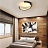 Дизайнерский светодиодный светильник на потолок VIMA 60 см  Белый фото 7