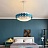 Люстра Doria Leuchten hanging lamp 60 см  Голубой фото 7