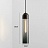 Серия подвесных люстр с длинным стеклянным плафоном VIAN B Прозрачный фото 4