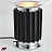 Лампа светильник Taccia 49 см  Черный фото 13