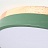 Светодиодные плоские потолочные светильники KIER WOOD 30 см  Зеленый фото 37