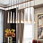 Jonathan Browning Apollinaire Linear Chandelier фото 9
