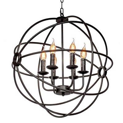 Restoration Hardware Foucault's Orb Smoke  фото 1