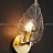 Настенный светильник в виде листа из прозрачного фактурного стекла FLAVIA WALL фото 5
