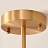 Подвесной светильник Peggy Futura lamp Gold фото 7