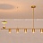 Реечный светильник с цилиндрическими плафонами и металлическим зонтиком с дополнительным источником света HETLEY фото 7