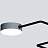 Светодиодная потолочная люстра SCHEME LED COLOR 9 плафонов  Черный фото 13