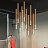 Деревянный подвесной светильник PIPE WOOD Серебро (Хром)3000K фото 10